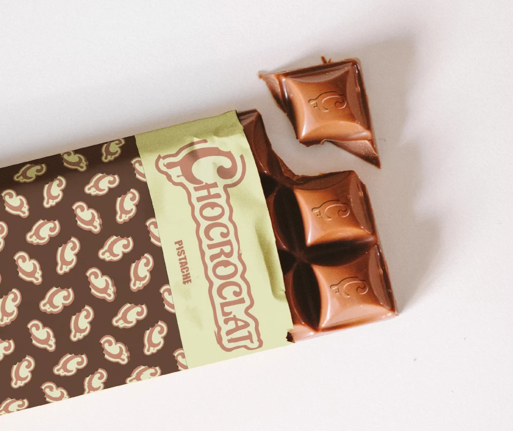 packaging du produit du client avec logo et motif pour un rendu harmonieux - inkano studio