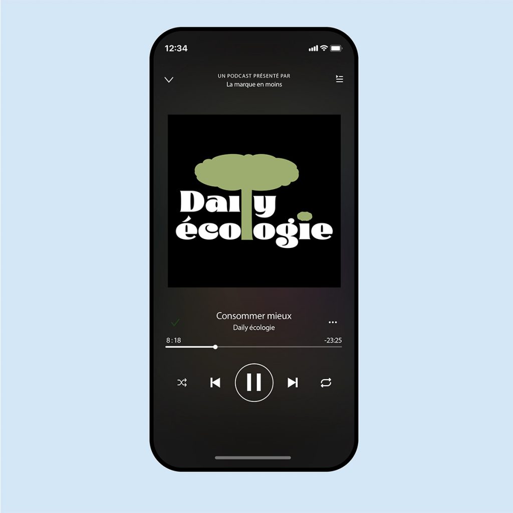 Logo d'un podcast pour une marque - inkano studio