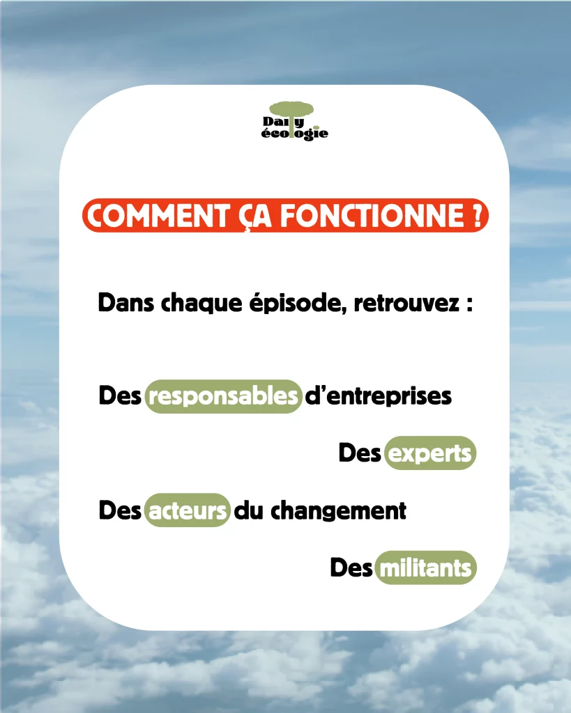 explication du fonctionnement du podcast en quatrième slide du carrousel instagram dans un ton ludique - inkano studio